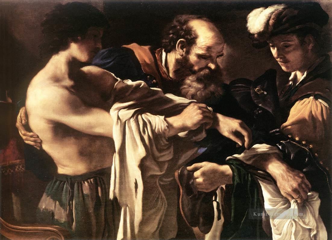 Rückkehr des verlorenen Sohnes Barock Guercino Ölgemälde